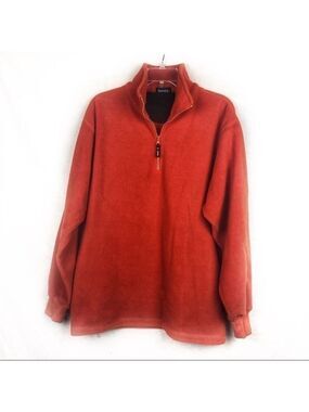 EUC-VINTAGE Bossini 1/2Zipper Collar FleeceJacket